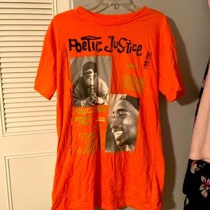 Large, long Tupac Tee